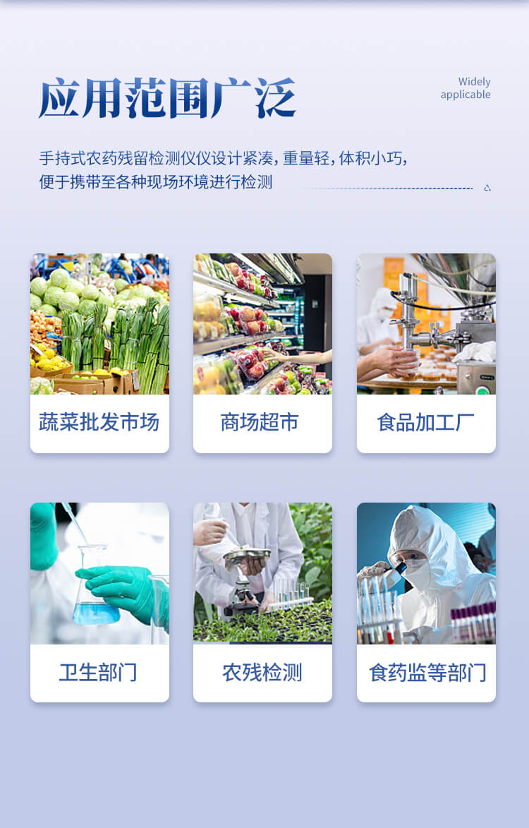 手持農藥殘留快速檢測儀