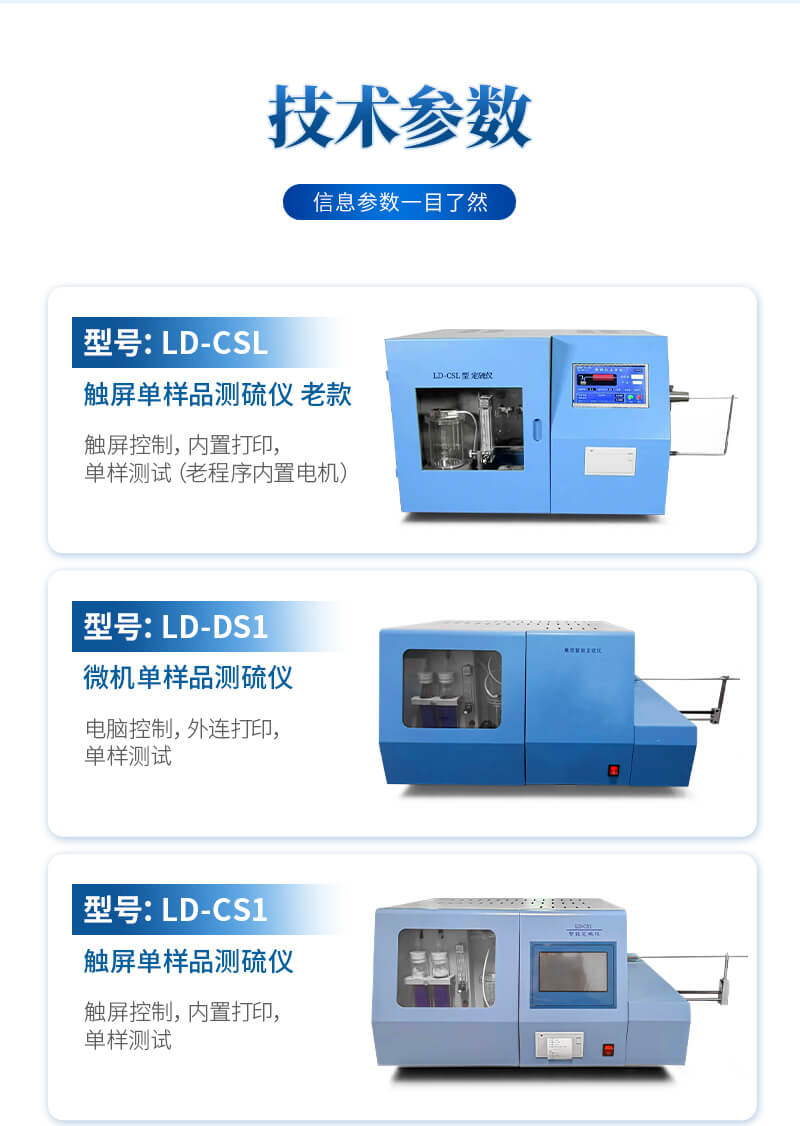 微機(jī)單樣品測(cè)硫儀