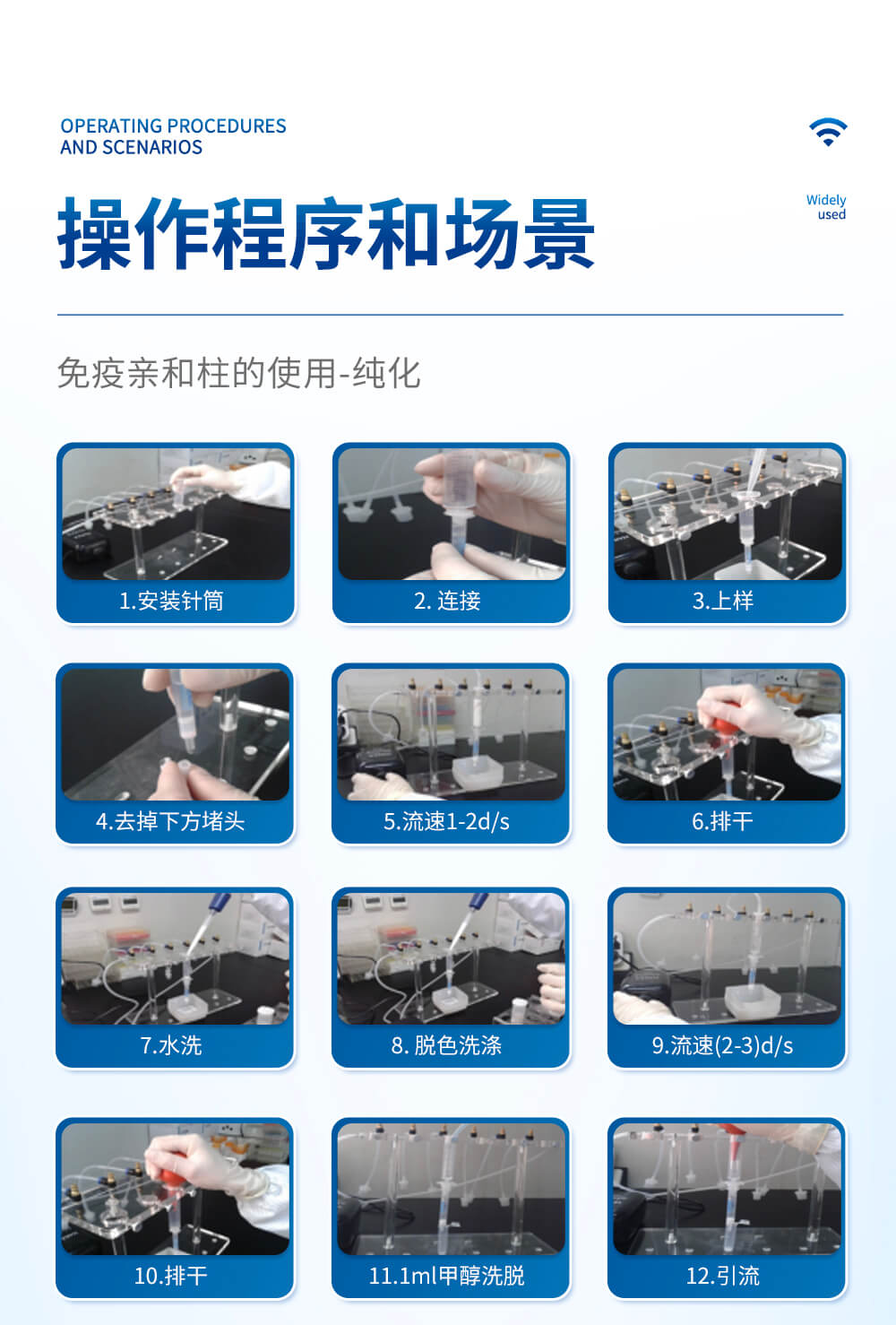 黃曲霉毒素B1、B2、G1、G2免疫親和柱